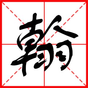 带翰字的男孩名字,用翰字起名
